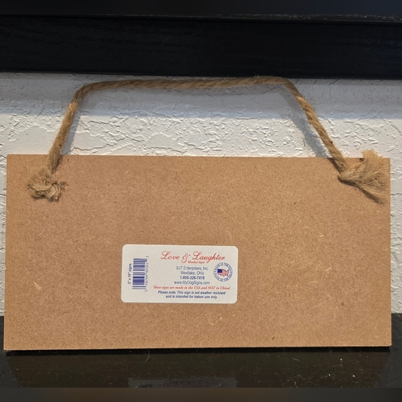 3/$20 Frenchie "The more people I meet the more I like my Dog" Sign Wall Decor - Picture 2 of 2